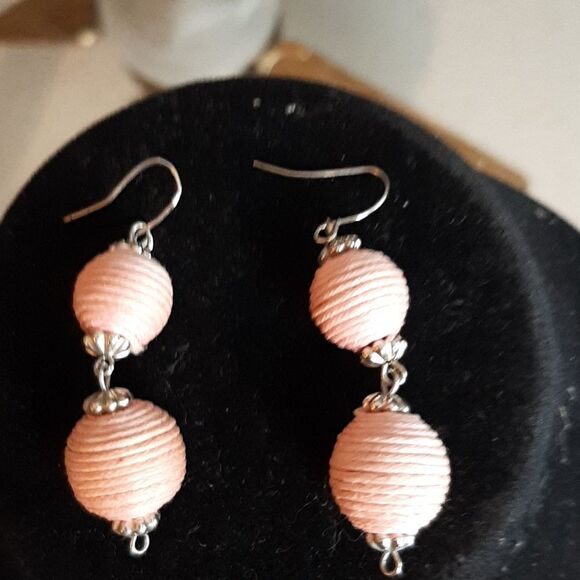 BON BON Vintage 2Tier /2Pair‎ Silk Pink & Black One Price - Picture 7 of 10